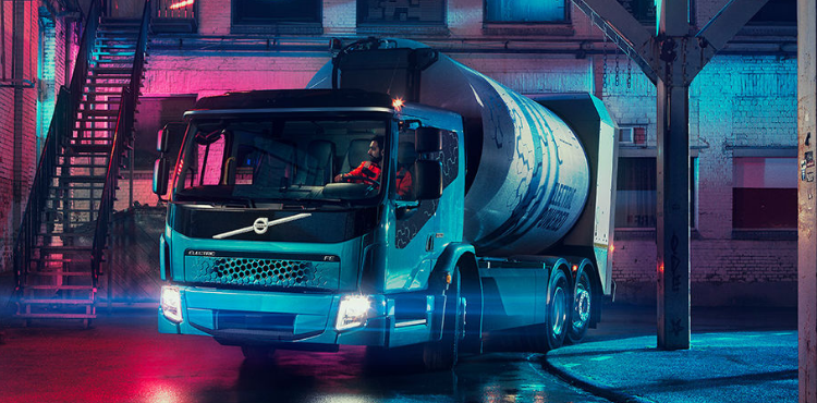 Компания Volvo презентовала электромусоровоз Volvo FE Electric
