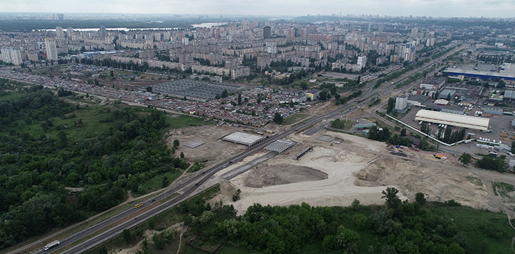 В Киеве построят новую автомобильную развязку